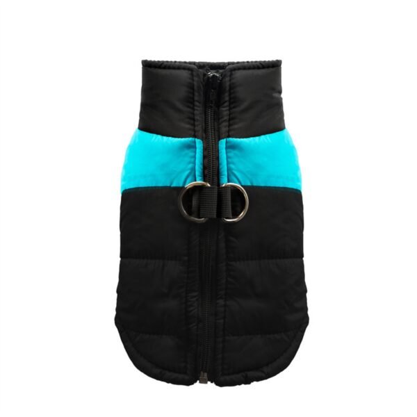 bz-colorblock-quilted-coat-main Colorblock Quilted Pet Winter Coat