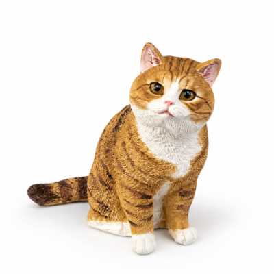 Custom Hand-Painted Pet Figurine from Your Photo