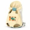bz-front-pet-carrier-beige-main Beige hands-free front pet carrier backpack, front view
