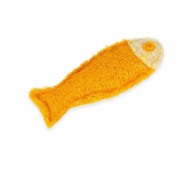 loofah-fish-cat-toy Natural Loofah Cat Toy Collection