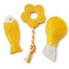 natural-loofah-cat-toys-group Natural Loofah Cat Toy Collection
