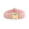 Pink Teddy adjustable pet collar