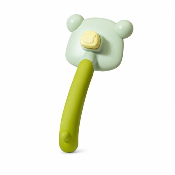 self-cleaning-cat-slicker-brush-lime-mint Self-Cleaning Cat Slicker Brush